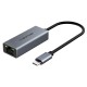 CABLETIME αντάπτορας δικτύου CT-CML100-AG, USB-C, 100Mbps Ethernet, γκρι CABLETIME αντάπτορας δικτύου CT-CML100-AG, USB-C, 100Mbps Ethernet, γκρι