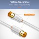 CABLETIME καλώδιο κεραίας CT-AV101-02, 75 Ohm, 3m, λευκό
