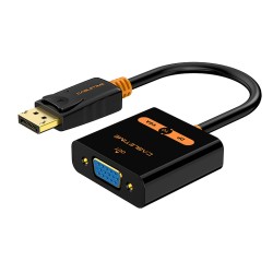 CABLETIME αντάπτορας DisplayPort σε VGA CT-AV586-03G, 1080p/60Hz, μαύρος