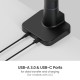 BRATECK gaming βάση γραφείου για 2x οθόνες LDT95-C024UCP, 24-57", έως 27kg, heavy duty BRATECK gaming βάση γραφείου για 2x οθόνες LDT95-C024UCP, 24-57", έως 27kg, heavy duty