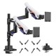 BRATECK gaming βάση γραφείου για 2x οθόνες LDT95-C024UCP, 24-57", έως 27kg, heavy duty BRATECK gaming βάση γραφείου για 2x οθόνες LDT95-C024UCP, 24-57", έως 27kg, heavy duty
