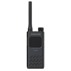 ALERVITES ασύρματος πομποδέκτης AT2, 2W, UHF 400-480MHz, Bluetooth, γκρι