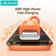 USAMS καλώδιο USB-C SJ787, σιλικόνης, 60W, 480Mbps, 1m, μαύρο