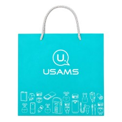 USAMS τσάντα CT-BAG, 32x29.5cm, γαλάζια