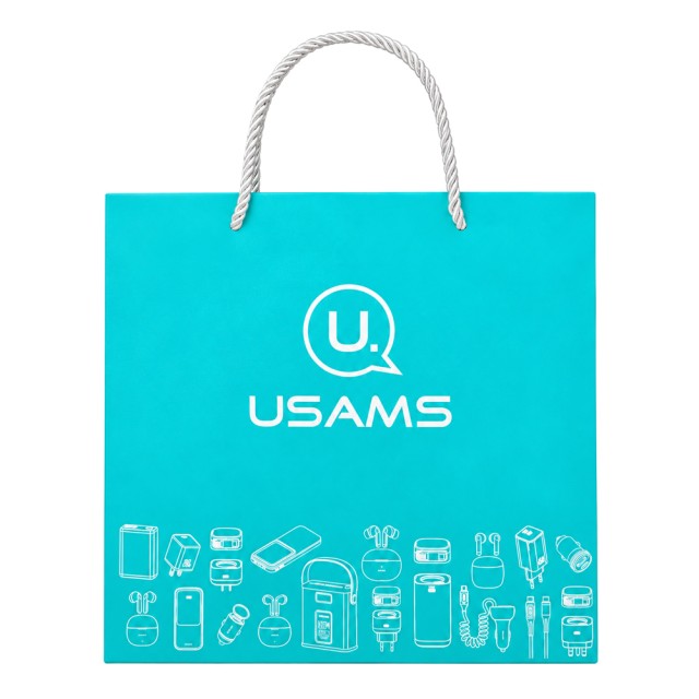 USAMS τσάντα CT-BAG, 32x29.5cm, γαλάζια USAMS τσάντα CT-BAG, 32x29.5cm, γαλάζια