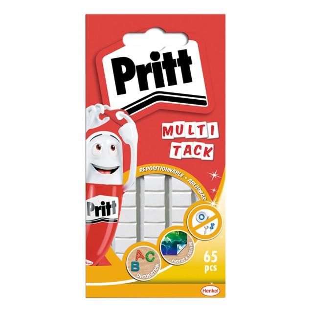 PRITT αυτοκόλλητα πλαστελίνης Multi Tack, 65τμχ PRITT αυτοκόλλητα πλαστελίνης Multi Tack, 65τμχ