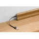 GOOBAY καλώδιο δικτύου 96378, CAT 6A U/UTP, flat, 500MHz, Copper, 15m, μαύρο