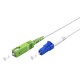 GOOBAY καλώδιο οπτικής ίνας SC-APC σε LC-UPC 59611, Singlemode OS2, 5m, λευκό GOOBAY καλώδιο οπτικής ίνας SC-APC σε LC-UPC 59611, Singlemode OS2, 5m, λευκό