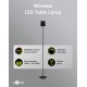 GOOBAY επιτραπέζιο φωτιστικό 76573, RGBW, dimmable, επαναφορτιζόμενο, έως 122.3cm ύψος, μαύρο