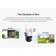 VSTARCAM smart κάμερα CS622DR, dual lens, 3MP, WiFi, PTZ, SD, IP66 VSTARCAM smart κάμερα CS622DR, dual lens, 3MP, WiFi, PTZ, SD, IP66