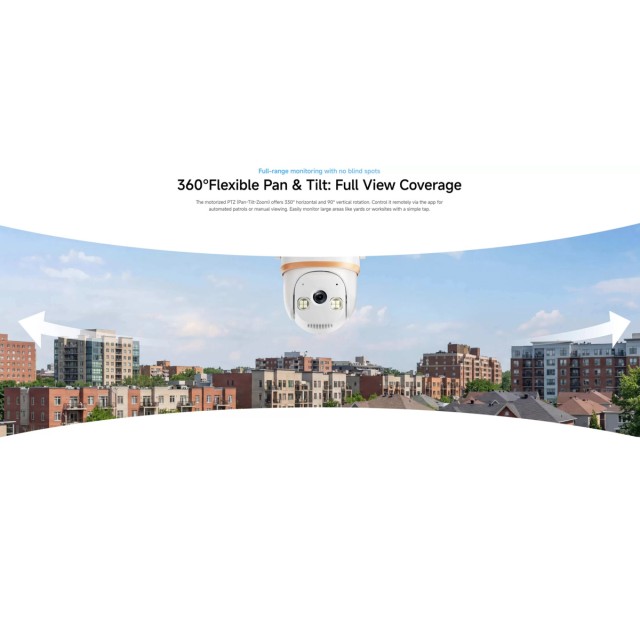 VSTARCAM smart κάμερα HS30, 3MP, WiFi, PTZ, SD, IP66 VSTARCAM smart κάμερα HS30, 3MP, WiFi, PTZ, SD, IP66