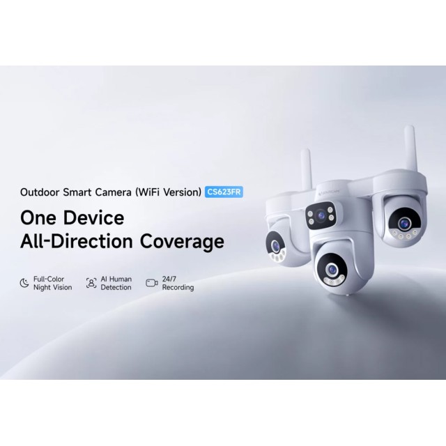 VSTARCAM smart κάμερα CS623FR, four-lens, 2MP, WiFi, PTZ, SD, IP66 VSTARCAM smart κάμερα CS623FR, four-lens, 2MP, WiFi, PTZ, SD, IP66