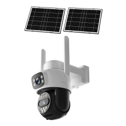 VSTARCAM smart ηλιακή κάμερα AG622DR, dual lens, 2MP, 4G, PTZ, SD, IP66