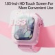 WOWKIDS παιδικό smartwatch K90, 1.83" IPS, με κάμερα, μωβ