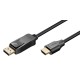 GOOBAY καλώδιο DisplayPort σε HDMI 80525, 8K/60Hz, 48 Gbps, 2m, μαύρο GOOBAY καλώδιο DisplayPort σε HDMI 80525, 8K/60Hz, 48 Gbps, 2m, μαύρο
