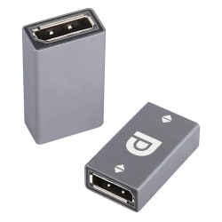 POWERTECH αντάπτορας DisplayPort PT-1643, 8K/60Hz, 32.4 Gbps, γκρι