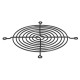 DELOCK σχάρα για 120mm ανεμιστήρα 67670, μεταλλική, μαύρη
