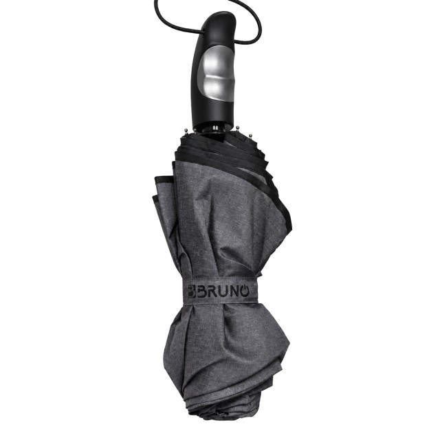 BRUNO ομπρέλα βροχής BRN-0323, σπαστή, αυτόματη, Φ98cm, αντιανεμική, με θήκη, γκρι BRUNO ομπρέλα βροχής BRN-0323, σπαστή, αυτόματη, Φ98cm, αντιανεμική, με θήκη, γκρι