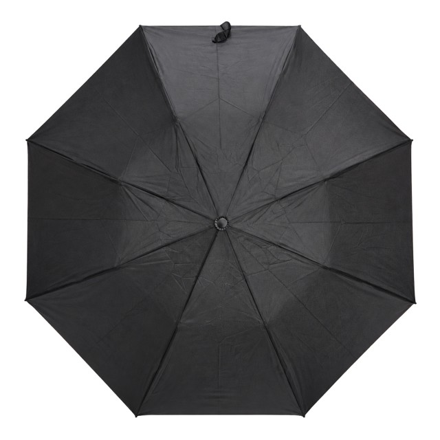 BRUNO ομπρέλα βροχής BRN-0325, σπαστή, αυτόματη, Φ104cm, αντιανεμική, με θήκη, μαύρη