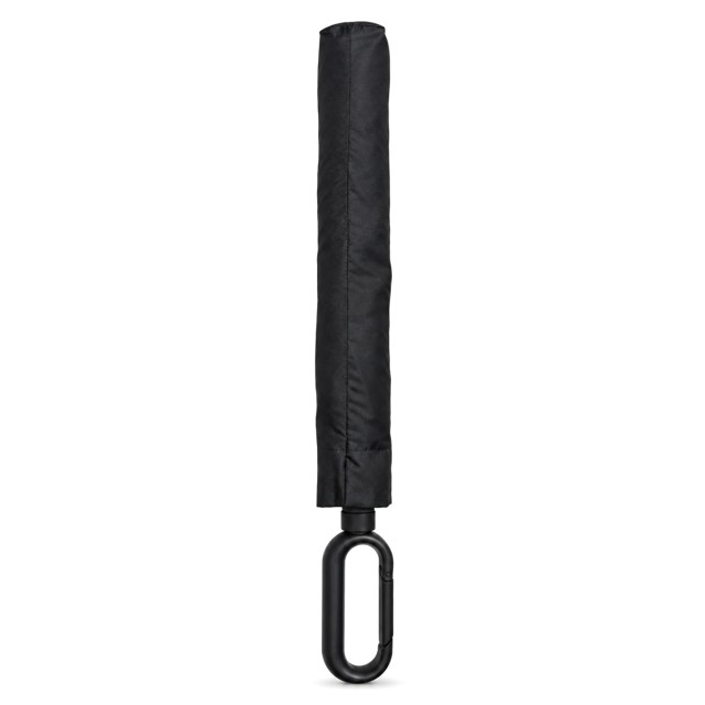 BRUNO ομπρέλα βροχής BRN-0325, σπαστή, αυτόματη, Φ104cm, αντιανεμική, με θήκη, μαύρη