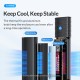 ORICO θήκη για M.2 NVMe & SATA SSD PWDM2-G2, 10Gbps, tool free, μπλε ORICO θήκη για M.2 NVMe & SATA SSD PWDM2-G2, 10Gbps, tool free, μπλε