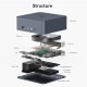 BEELINK mini PC EQi13, Intel i5-13420H, 16GB, 500GB M.2, Windows 11 Pro