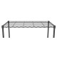 HOME USE μεταλλική ραφιέρα HUH-0270 με 5 ράφια, 90x35x175cm, μαύρη