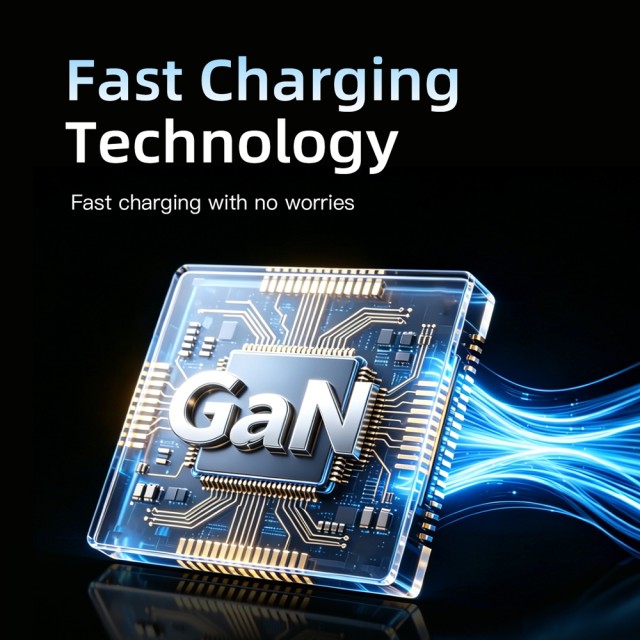 POWERTECH σταθμός φόρτισης PT-1687, 4x USB & 6x USB-C, GaN, 165W, γκρι