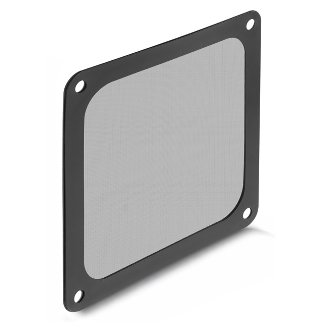 DELOCK φίλτρο σκόνης για 120mm ανεμιστήρα 67717, μαγνητικό, μαύρο