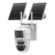 SECTEC smart ηλιακή κάμερα ST-537-6MAOV, dual lens, 3MP, WiFi, SD, PTZ, IP66