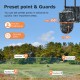 SECTEC smart ηλιακή κάμερα κυνηγού ST-537-6MAOV-4G-EU-G, dual lens, 3MP, 4G, SD, PTZ, IP66