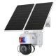 SECTEC smart ηλιακή κάμερα ST-538-6M-4G-EU-20W, dual lens, 3MP, 4G, SD, PTZ, IP65