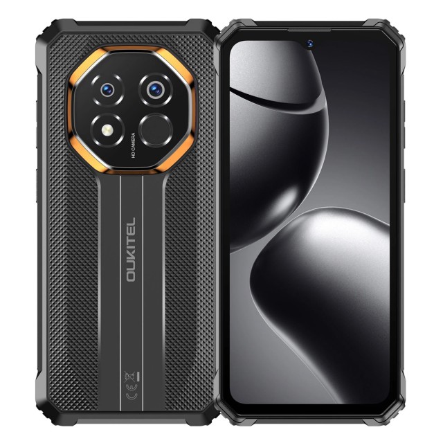 OUKITEL smartphone G7, 6.52", 4/128GB, 10600mAh, IP68/IP69K/MIL-STD 810H, μαύρο
