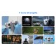 VSTARCAM smart ηλιακή κάμερα AG623FR, four-lens, 3MP, 4G, SD, PTZ, IP66, μαύρη