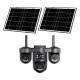 VSTARCAM smart ηλιακή κάμερα AG623FR, four-lens, 3MP, 4G, SD, PTZ, IP66, μαύρη
