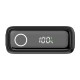 POWERTECH power bank PT-1641 με οθόνη & καλώδιο, 10000mAh, 22.5W, μαύρο
