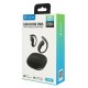 CELEBRAT earphones με θήκη φόρτισης W84, OWS, 13mm, 30/300mAh, μαύρα