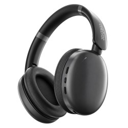 CELEBRAT headphones A47, ασύρματα & ενσύρματα, 40mm, 400mAh, ANC, γκρι