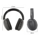 CELEBRAT headphones A47, ασύρματα & ενσύρματα, 40mm, 400mAh, ANC, γκρι