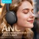 CELEBRAT headphones A47, ασύρματα & ενσύρματα, 40mm, 400mAh, ANC, γκρι