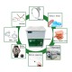 BEST Ultrasonic Cleaner BST-300, Stainless Steel, 50W