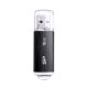 SILICON POWER USB Flash Drive Ultima U02, 16GB, USB 2.0, μαύρο