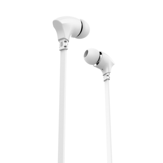 CELEBRAT earphones με μικρόφωνο G3, 3.5mm σύνδεση, Φ10mm, 1.2m, λευκά