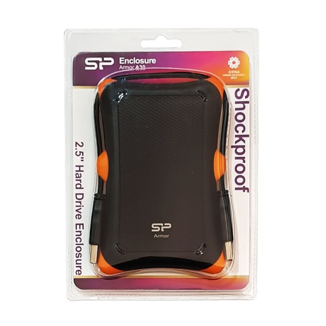 SILICON POWER εξωτερική θήκη Armor 30 HDD 2.5" slim, USB 3.1, shockproof