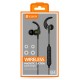 YISON Bluetooth earphones E14 με μικρόφωνο HD, Magnetic, 10mm, μαύρα