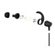 YISON Bluetooth earphones E14 με μικρόφωνο HD, Magnetic, 10mm, μαύρα