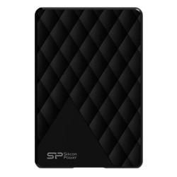 SILICON POWER εξωτερικός HDD 1TB Diamond D06, USB 3.2, μαύρος