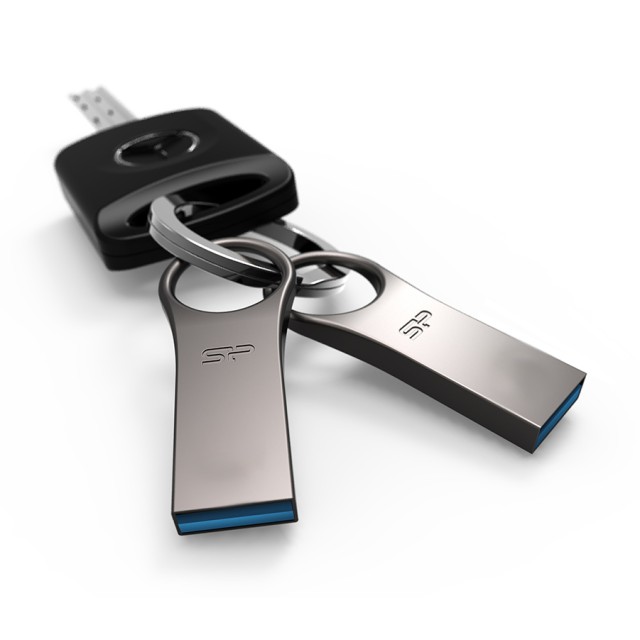 SILICON POWER USB Flash Drive Jewel 80, 64GB, USB 3.2, ασημί