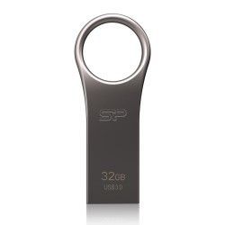 SILICON POWER USB Flash Drive Jewel 80, 32GB, USB 3.2, ασημί