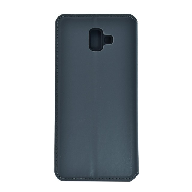 POWERTECH Θήκη Slim Leather για Samsung J6 Plus 2018, γκρι